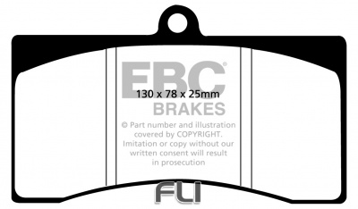 EBC DP4011 Yellowstuff Remblokken