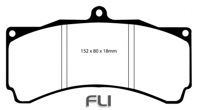 EBC DP4012 Yellowstuff Remblokken