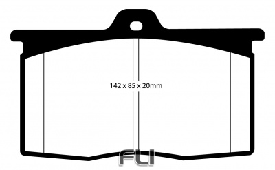 EBC DP4041 Yellowstuff Remblokken