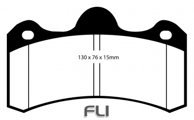 EBC DP4043 Yellowstuff Remblokken