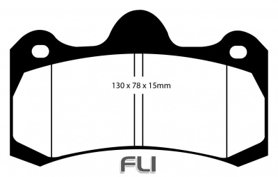 EBC DP4045 Yellowstuff Remblokken