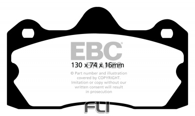 EBC DP4060 Yellowstuff Remblokken