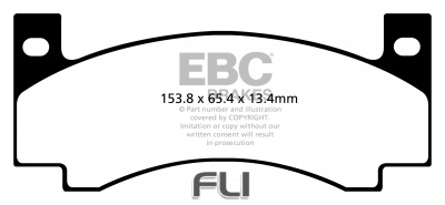 EBC DP41176 Yellowstuff Remblokken