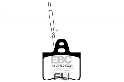 EBC DP412 standaard Remblokken