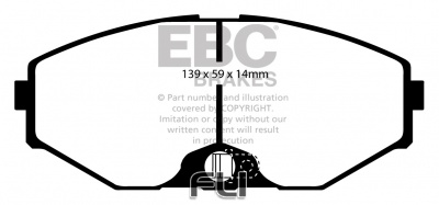 EBC DP41471 Yellowstuff Remblokken