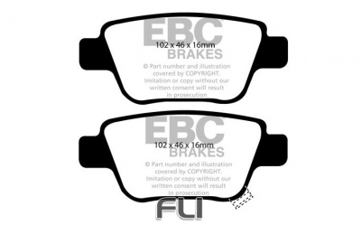 EBC DP41519 Yellowstuff Remblokken