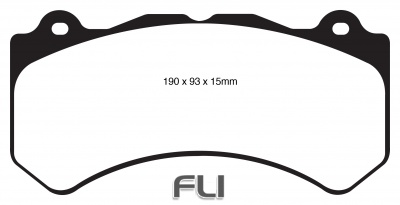 EBC DP41853 Yellowstuff Remblokken