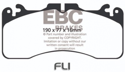 EBC DP41867 Yellowstuff Remblokken