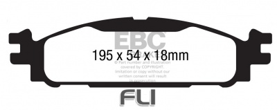 EBC DP41873 Yellowstuff Remblokken