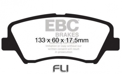 EBC DP41874 Yellowstuff Remblokken