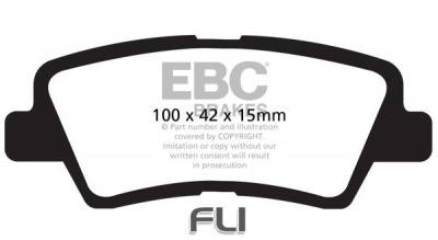 EBC DP41875 Yellowstuff Remblokken