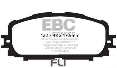 EBC DP41897 Yellowstuff Remblokken