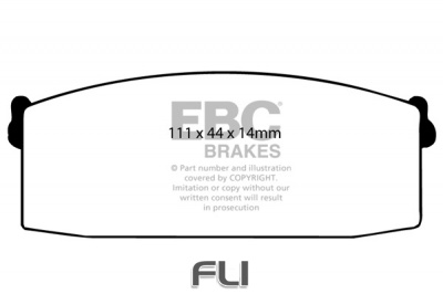 EBC DP418 standaard Remblokken