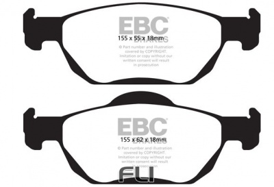 EBC DP42000 Yellowstuff Remblokken