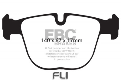 EBC DP42008 Yellowstuff Remblokken