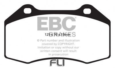 EBC DP42021 Yellowstuff Remblokken