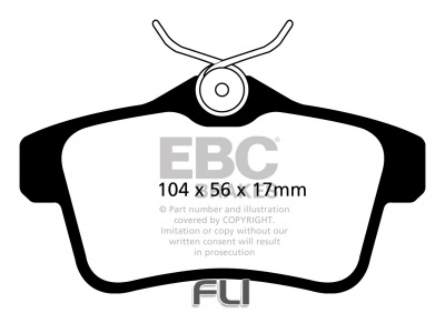 EBC DP42053 Yellowstuff Remblokken