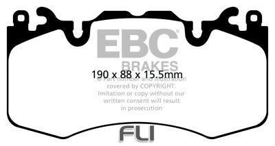 EBC DP42064 Yellowstuff Remblokken