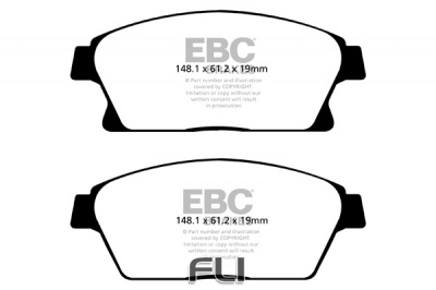 EBC DP42067 Yellowstuff Remblokken
