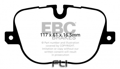 EBC DP42068 Yellowstuff Remblokken