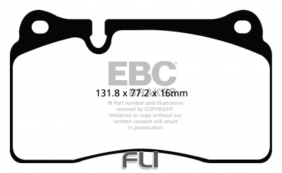 EBC DP42070 Yellowstuff Remblokken