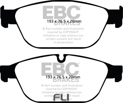 EBC DP42087 Yellowstuff Remblokken