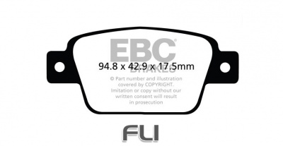 EBC DP42107 Yellowstuff Remblokken
