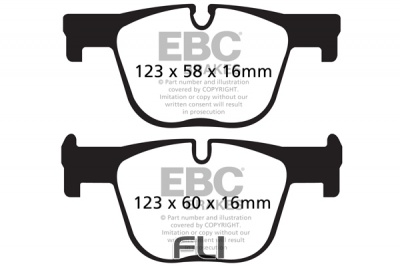 EBC DP42131 Yellowstuff Remblokken