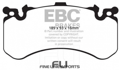 EBC DP42158 Yellowstuff Remblokken