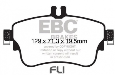 EBC DP42164 Yellowstuff Remblokken