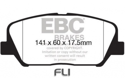 EBC DP42172 Yellowstuff Remblokken