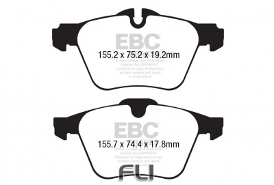 EBC DP42189 Yellowstuff Remblokken