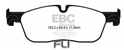 EBC DP42251 Yellowstuff Remblokken