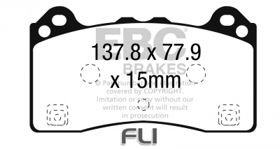 EBC DP42274 Yellowstuff Remblokken