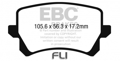 EBC DP42278 Yellowstuff Remblokken