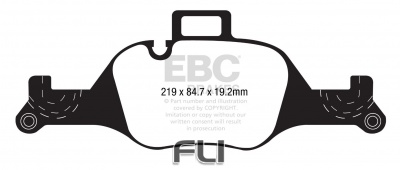 EBC DP42289 Yellowstuff Remblokken