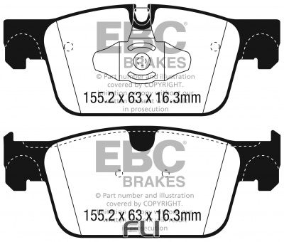 EBC DP42305 Yellowstuff Remblokken