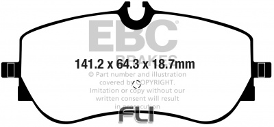 EBC DP42364 Yellowstuff Remblokken
