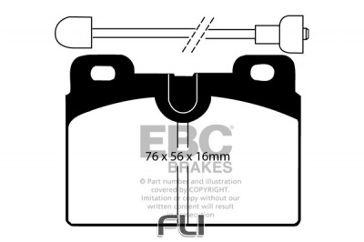EBC DP428 standaard Remblokken