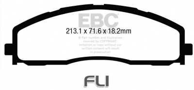 EBC DP43015 Yellowstuff Remblokken