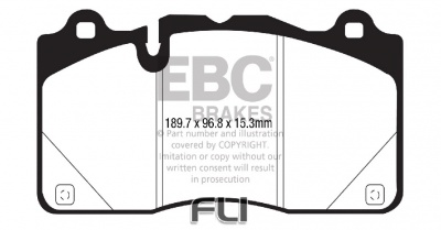 EBC DP43050 Yellowstuff Remblokken