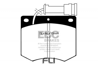 EBC DP436 standaard Remblokken