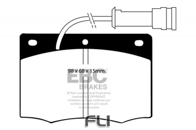 EBC DP437 standaard Remblokken