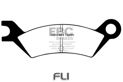 EBC DP442 standaard Remblokken