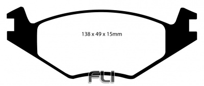 EBC DP4517 Yellowstuff Remblokken