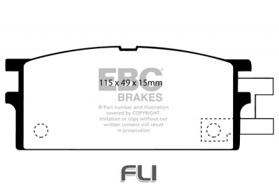 EBC DP454 standaard Remblokken