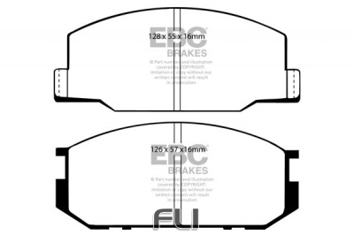 EBC DP456 standaard Remblokken