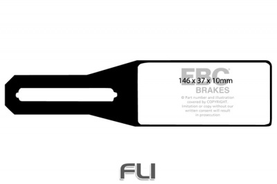 EBC DP465 standaard Remblokken