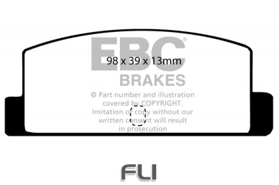 EBC DP466 standaard Remblokken