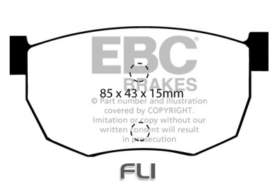 EBC DP468 standaard Remblokken